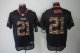 nike nfl san francisco 49ers #21 gore elite black [camo fashion]