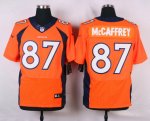 nike denver broncos #87 McCaffrey orange elite jerseys
