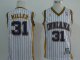 nba indiana pacers #31 miller white stripe jerseys [fans edition