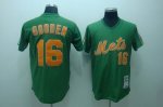 Baseball Jerseys new york mets #16 gooden m&n green
