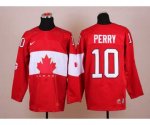 nhl team canada olympic #10 perry red jerseys [2014 Olympic][per