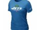 Women New York Jets L.blue T-Shirt