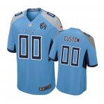 Tennessee Titans #00 Custom Light Blue Nike Game Jersey - Men's