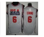 2012 usa jerseys #6 ewing white jerseys [ewing]
