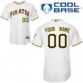 customize mlb pittsburgh pirates jersey white home cool base bas