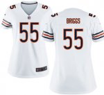 women nike nfl chicago bears #55 lance briggs white game jerseys