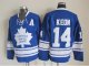 NHL Toronto Maple Leafs #14 Dave Keon blue Throwback Stitched je