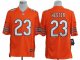 nike nfl chicago bears #23 hester orange jerseys [game]