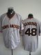 Baseball Jerseys san francisco giants #48 sandoval grey