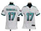 nike youth nfl miami dolphins #17 tannehill white jerseys