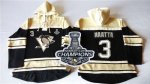 men nhl pittsburgh penguins #3 olli maatta black sawyer hooded sweatshirt 2017 stanley cup finals champions stitched nhl jersey