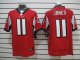 nike nfl atlanta falcons #11 jones elite red jerseys