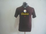 Pittsburgh Steelers big & tall critical victory T-shirt brown