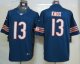 nike nfl chicago bears #13 knox blue jerseys [nike limited]