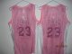 women Basketball Jerseys chicago bulls #23 jordan pink