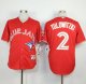 mlb jerseys toronto blue jays #2 Tulowitzki Red Canada Day Stit