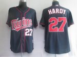 Baseball Jerseys minnesota twins #27 hardy blue