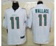 nike nfl miami dolphins #11 wallace white [nike limited]