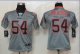 nike youth nfl chicago bears #54 urlacher elite grey [lights out