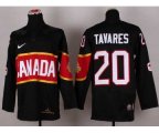 nhl team canada #20 tavares black [2014 winter olympics]
