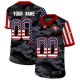 Custom Football San Francisco 49ers Any Name and Number Stitched 2020 Camo USA Flag Salute to Service Limited Jerseys