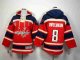 youth nhl washington capitals #8 ovechkin blue-red [pullover hoo