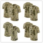 Football Oakland Raiders Stitched Camo Salute to Service Limited Jersey