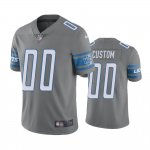 Detroit Lions #00 Men's Steel Custom Color Rush Limited Jersey