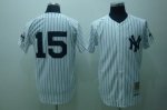 Baseball Jerseys new york yankees #15 munson m&n white