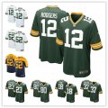 Football Green Bay Packers Stitched Game Jerseys