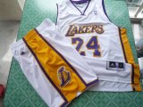 nba los angeles lakers #24 bryant white suit cheap jerseys [new