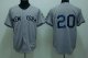 youth Baseball Jerseys new york yankees #20 posada grey(2009 log