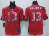 Youth NFL New York Giants #13 Odell Beckham Jr Nike Red Drift Fashion Jerseys