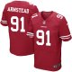 Nike San Francisco 49ers #91 Arik Armstead Elite Red Jerseys