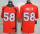 nike nfl denver broncos #58 miller orange jerseys [nike limited]