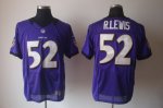 nike nfl baltimore ravens #52 ray lewis elite purple cheap jerse