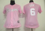 women Baseball Jerseys st.louis cardinals #6 cox pink