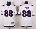 nike baltimore ravens #88 pitta white elite jerseys