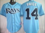 Baseball Jerseys tampa bay rays #14 price baby blue