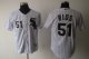 Baseball Jerseys chicago white sox #51 rios white[black strip]