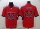 2020 New Football Tennessee Titans #22 Derrick Henry Red Inverted Limited Jersey