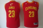 youth nba cleveland cavaliers #23 james red [revolution 30 swing
