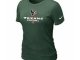 Women Houston Texans Deep Green T-Shirt