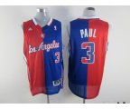nba los angeles clippers #3 paul blue-red [strip revolution 30 s