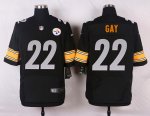 nike pittsburgh steelers #22 gay black elite jerseys