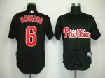 Baseball Jerseys philadelphia phillies #6 howard black