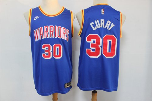 Men\'s Golden State Warriors #30 Stephen Curry Royal Jerseys