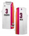 NBA jerseys miami Heat #3 Wade White (ABA Hardwood Classic)