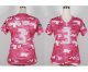 nike women nfl seattle seahawks #3 wilson pink [fashion camo]
