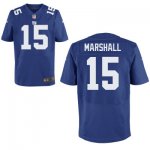 Men NFL New York Giants #15 Brandon Marshall Nike Blue Elite jerseys